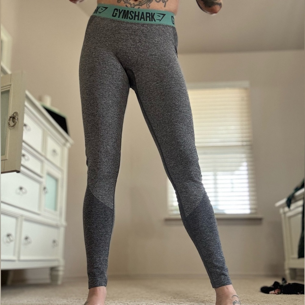 Charcoal and Black Leggings